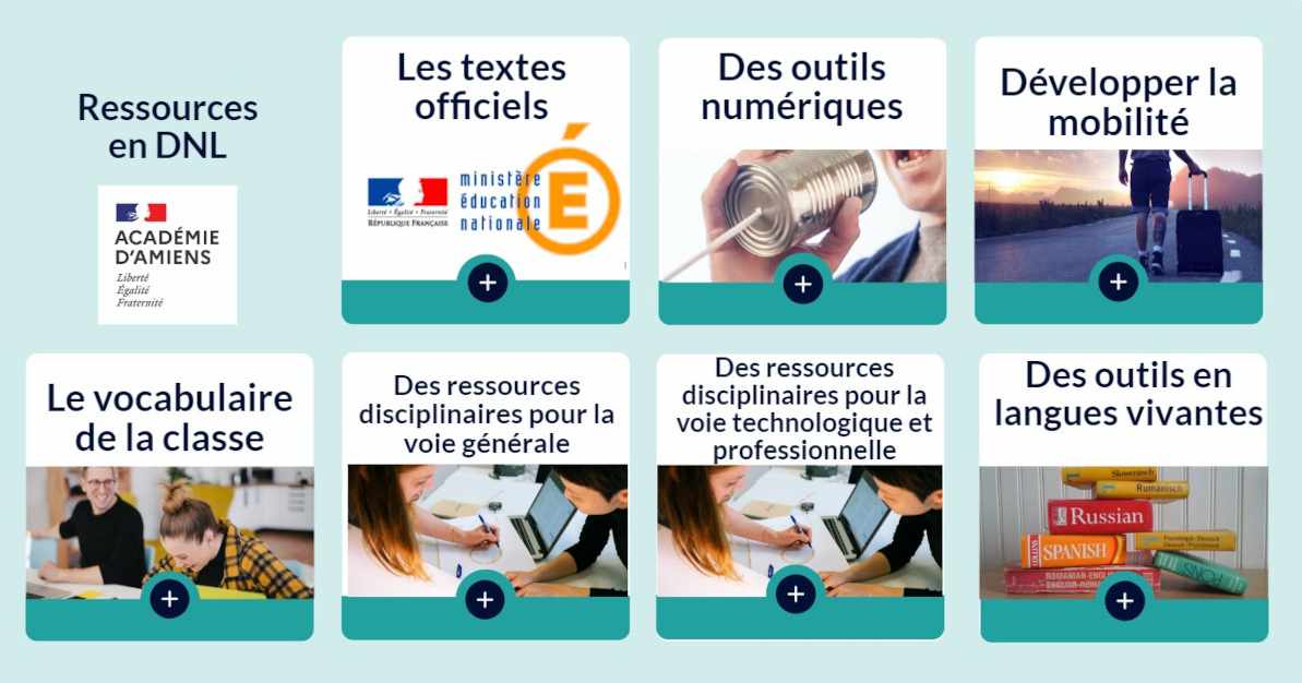 Ressources > Des Ressources Pour Tous | DNL Et Immersion - Disciplines ...